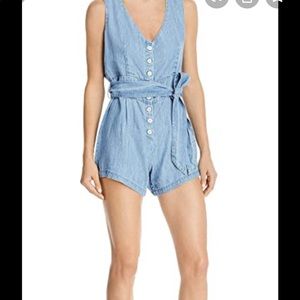 Rails Chambray Romper